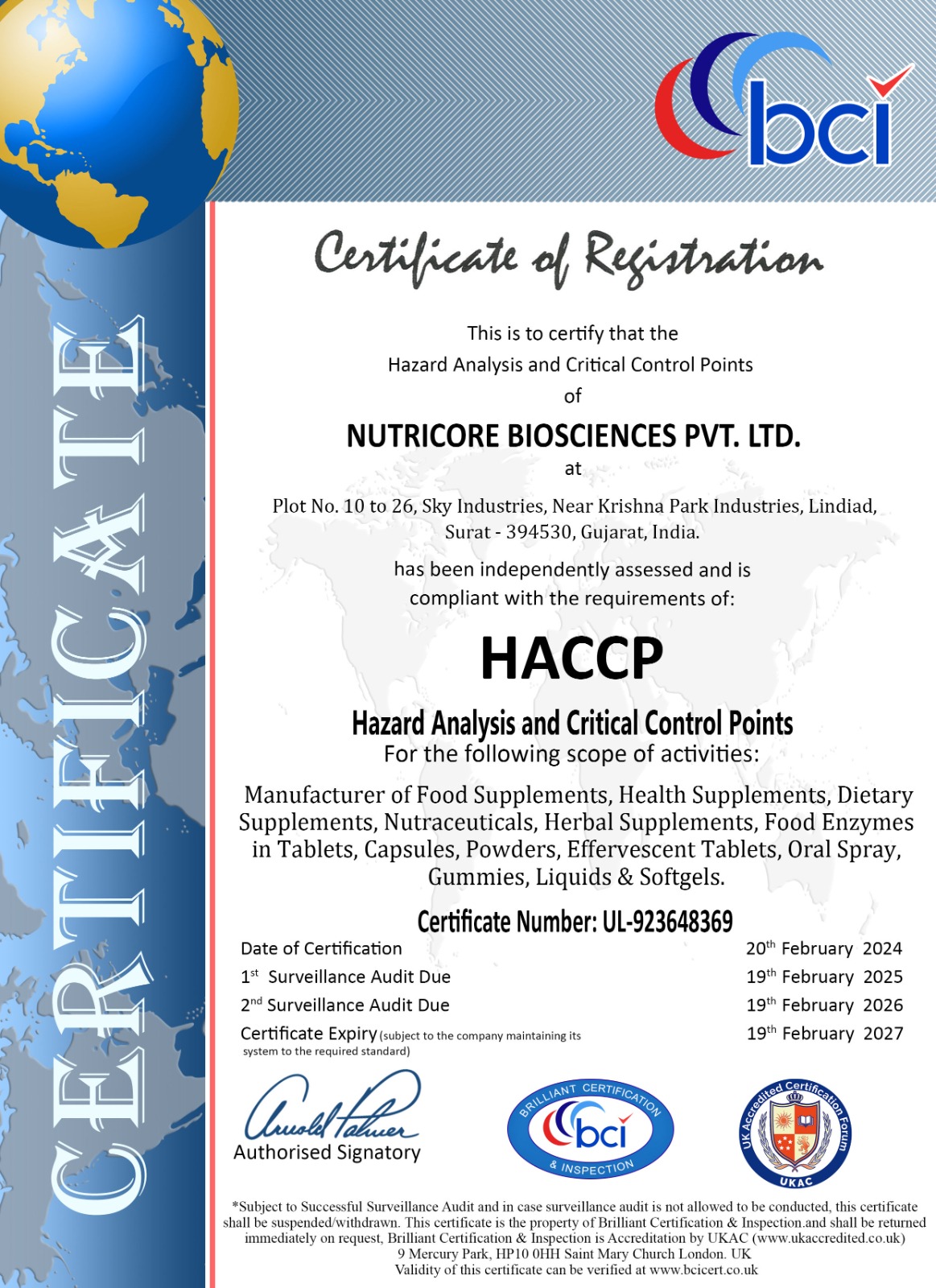 hazard analysis critical control points (haccp)